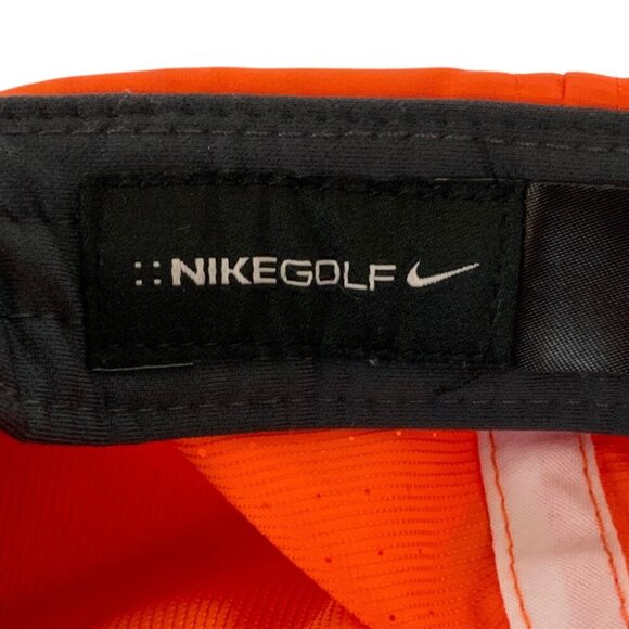 Nike Golf Orange Adjustable Cap OS Embroidered Brookhaven Country Club Dallas - Picture 7 of 8
